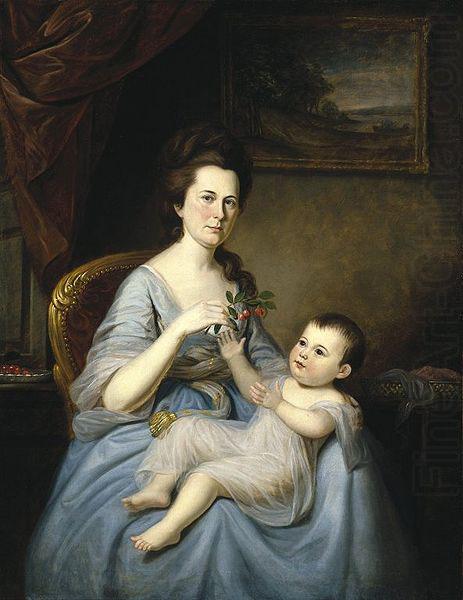 Charles Willson Peale Mrs. David Forman and Child china oil painting image